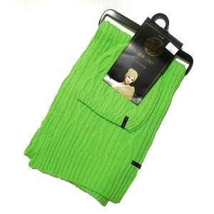 Soft Hat Scarf Gift Set Neon Retro Long Neck Wrap